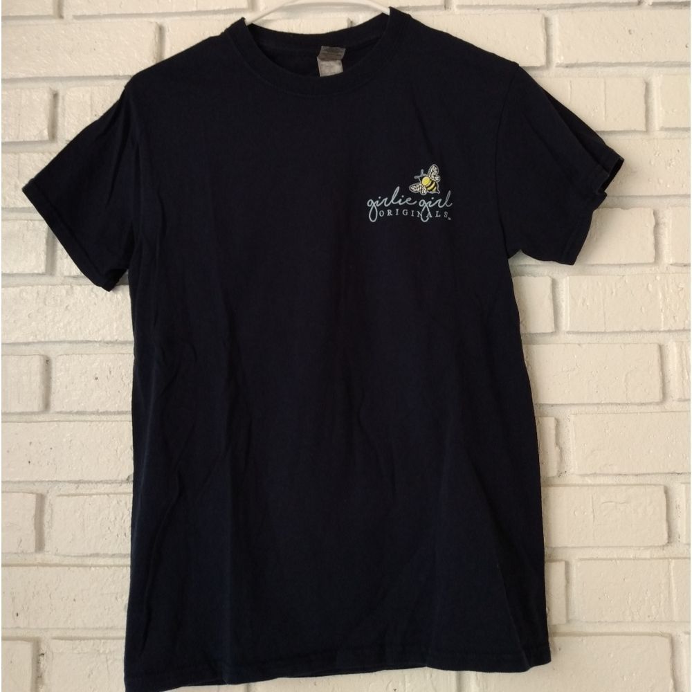 Navy Girlie Girl Original Shirt Women's Size Small